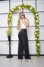 CURVA MAXI PALAZO GRIS - Imagen 6